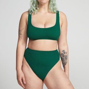 Youswim Aplomb High Waist Two-Piece in Forest